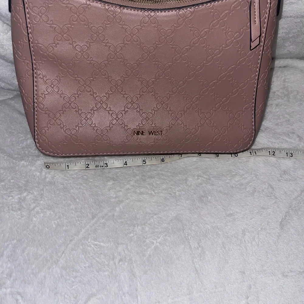 Nine West Dusty Pink Shoulder Crossbody Bag Preloved great condition - Picture 3 of 11